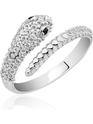 Inure Jewelry ​Gümüş Yılan Yüzük