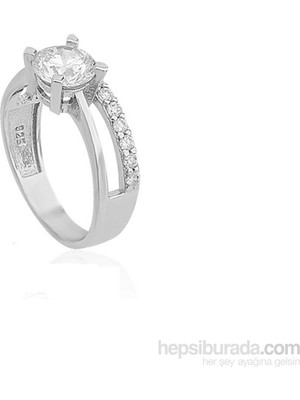 Inure Jewelry Tek Sıra Tamtur Tektaş Yüzük 436216