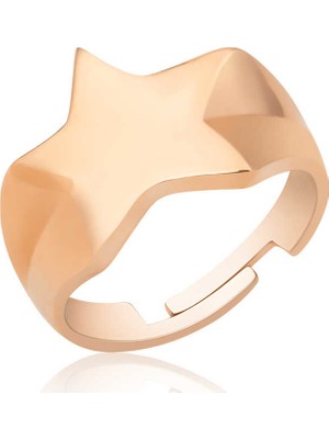 Inure Jewelry Gümüş Yıldız Serçe Yüzük