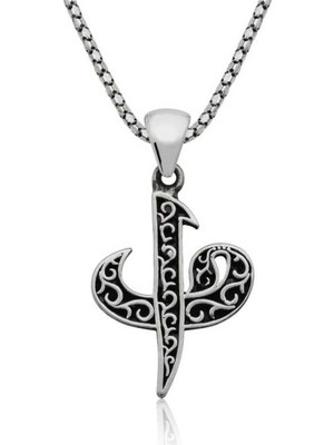 Inure Jewelry Inure Jewelry Gümüş Elif Vav Kolye