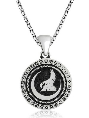 Inure Jewelry ​​gümüş Hilal Bozkurt Kolye