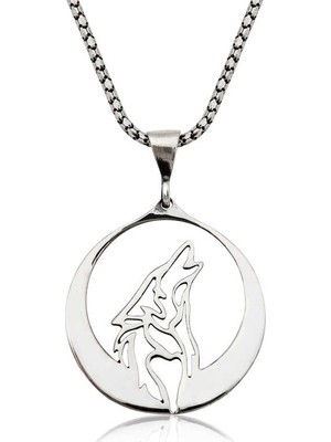 Inure Jewelry ​Gümüş Bozkurt Kolye