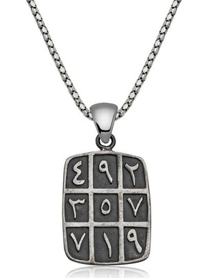 Inure Jewelry ​Gümüş Ebced Kolye