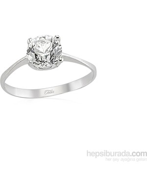 Inure Jewelry Gümüş Zirkon Taşlı Yüzük 435978
