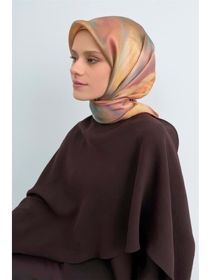 Meram Butik Armine Saf Ipek Eşarp 2026 Ilkbahar-Yaz Desen 8 - 4