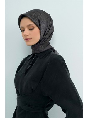 Meram Butik Armine Saf Ipek Eşarp 2026 Ilkbahar-Yaz Desen 4 - 4