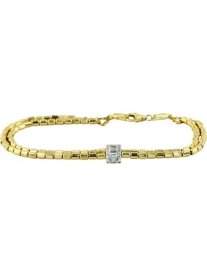 Altınkaynak 14 Ayar Altın Baget Bileklik  -  0199212