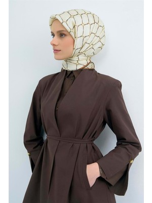 Meram Butik Armine Saf Ipek Eşarp 2026 Ilkbahar-Yaz Desen 3 - 2