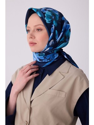 Meram Butik Belli Twill Ipek Eşarp 2026 Desen 12 - 3