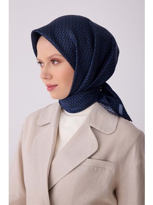 Meram Butik Belli Twill Ipek Eşarp 2026 Desen 9 - 3