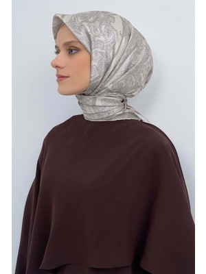 Meram Butik Armine Saf Ipek Eşarp 2026 Ilkbahar-Yaz Desen 4 - 3