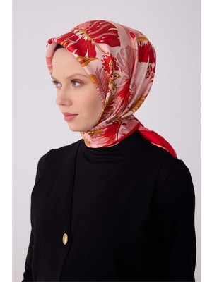 Meram Butik Belli Twill Ipek Eşarp 2026 Desen 1 - 3