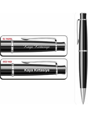 Isminize Özel Scrikss 62 Siyah Tükenmez Kalem