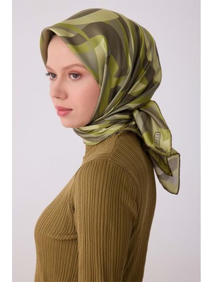 Meram Butik Belli Twill Ipek Eşarp 2026 Desen 2 - 4