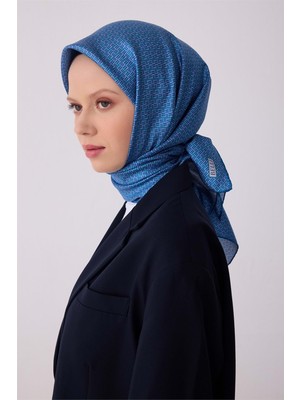 Meram Butik Belli Twill Ipek Eşarp 2026 Desen 9 - 7