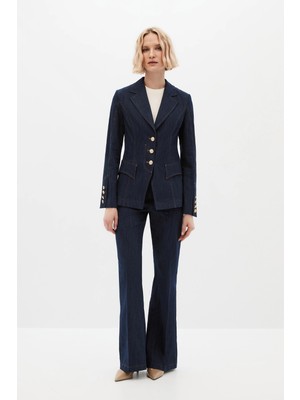 SHN Dikişli Denim Takım