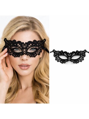 Sb Shopping Siyah Dantel Venedik Maskesi Kadın – Zarif Parti Balo Maskesi 8 No