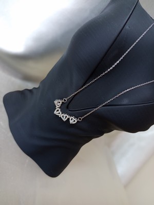 Stainlees Steel Gümüş Renkli Açılır Kapanır Kolye