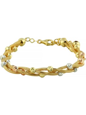 Altınkaynak 14 Ayar Altın Dorika Bileklik  -  0203047