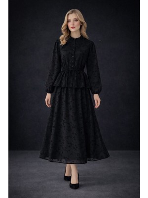 Hiramir Kadın Takım Şık Dokulu Kumaş Belden BAĞLAMALIYZ2703