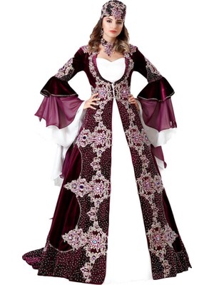 Ceyyiz 5li Bindallı Kına Elbisesi Şahsultan