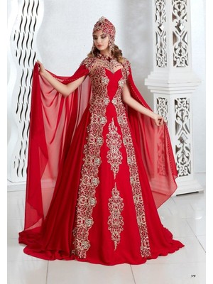 Ceyyiz 5 Parça Bindallı Kına Elbisesi Alev