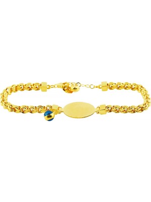 Altınkaynak 14 Ayar Altın Çeyrekli Bileklik  -  0202738