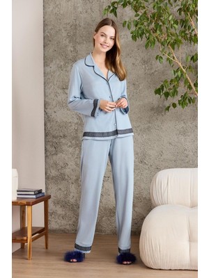 Pierre Cardin Mist Penye Kadın Pijama Takımı 2200