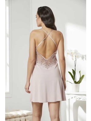 Pierre Cardin 5040 6'lı Modal Gecelik Sabahlık Çeyiz Seti Pudra