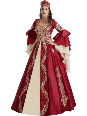 Ceyyiz 5 Parça Bindallı Kına Elbisesi Şahmaran