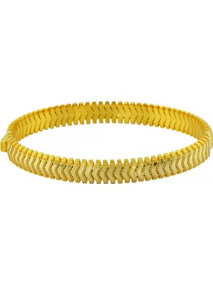 Altınkaynak 14 Ayar Altın Tasarım Bilezik  -  0203764