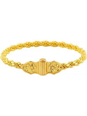 Altınkaynak 22 Ayar Altın Kilitli Bilezik  -  0204948