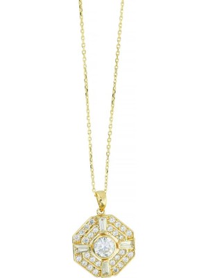 Altınkaynak 14 Ayar Altın Baget Kolye  -  0205078