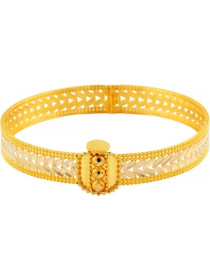 Altınkaynak 14 Ayar Altın Tasarım Bilezik  -  0202421