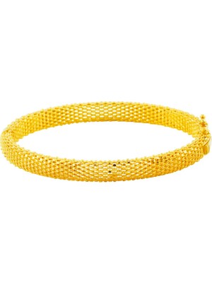 Altınkaynak 14 Ayar Altın Tasarım Bilezik  -  0202419