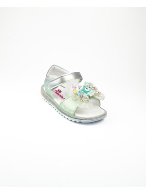 Minican 40 Yeşil Kız Bebek Sandalet (22-25)