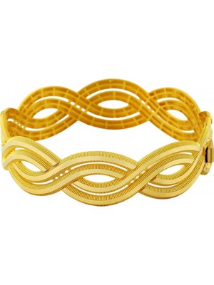 Altınkaynak 22 Ayar Altın Tasarım Bilezik  -  0199975