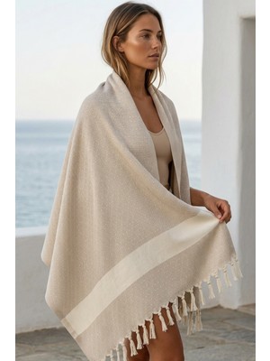 Virdis Home Solen %100 Pamuk Peştemal | Plaj, Havuz, Spa, Sauna, Seyahat Havlusu - 100X180 cm
