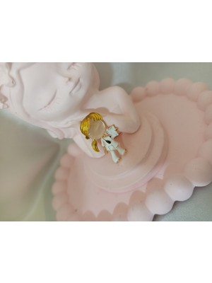 Jewelry Sarı Saçlı Doktor-Hemşire Broş