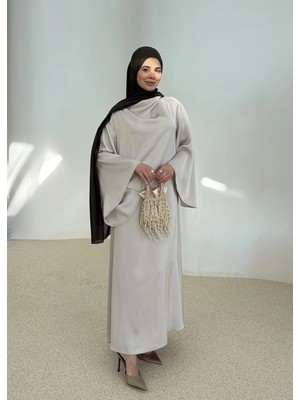 Moda Aksa _saten Elbise Taş
