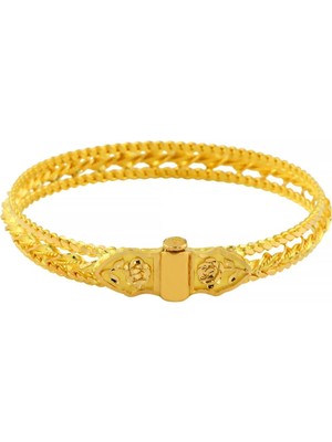 Altınkaynak 22 Ayar Altın Kilitli Bilezik  -  0204965