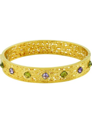 Altınkaynak 14 Ayar Altın Renkli Bilezik  -  0202325