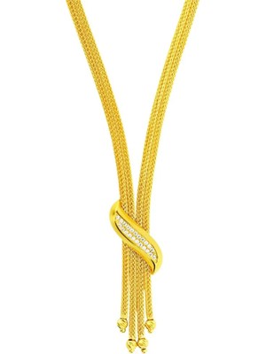 Altınkaynak 14 Ayar Altın Tasarım Gerdanlık  -  0202389