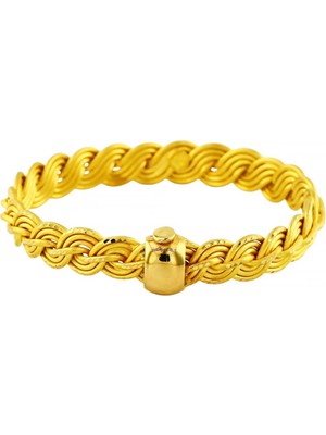 Altınkaynak 22 Ayar Altın Tasarım Bilezik  -  0200037