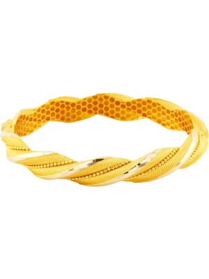 Altınkaynak 14 Ayar Altın Tasarım Bilezik  -  0202416