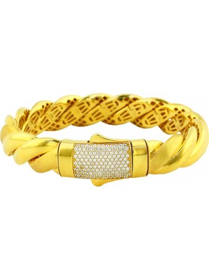 Altınkaynak 22 Ayar Altın Tasarım Bilezik  -  0202302