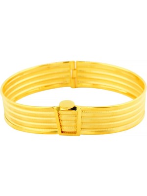 Altınkaynak 14 Ayar Altın Tasarım Bilezik  -  0202427