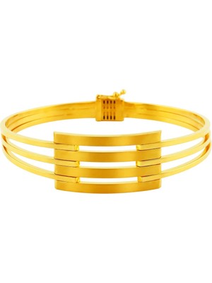 Altınkaynak 14 Ayar Altın Kaburga Bilezik  -  0202415