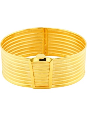 Altınkaynak 14 Ayar Altın Tasarım Bilezik  -  0202414