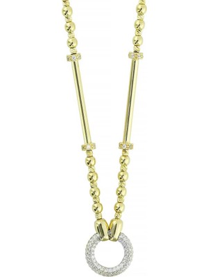 Altınkaynak 14 Ayar Altın Tasarım Gerdanlık  -  0205222